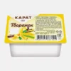 4600493867805 Продукт творожный КАРАТ Творожок сливочный с ванилином 10%, 100г