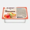 ТВОРОЖОК КАРАТ ФРУКТОВЫЙ С ПЕРСИКОМ 9%, 230Г