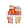 6948839513954 ПУДИНГ CLEVERMAMA ICE CREAM СО ВКУСОМ КЛУБНИКИ И ВАНИЛИ, 113Г