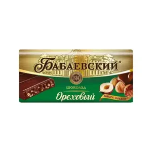 Шоколад темный БАБАЕВСКИЙ Ореховый, 40г