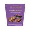 4650277130922 Конфеты JEAN RENE Флорентинки темные из миндаля с хрустящим слоем пралине, 132г