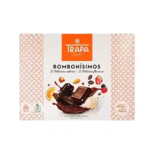 Набор конфет TRAPA Bombonisimos в молочном/темном/белом шоколадом, 200г